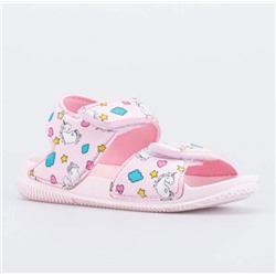 325104-12 туфли пляжные малодетско-дошкольные, роз-бел
