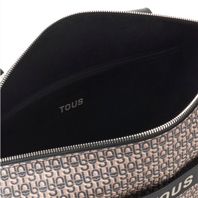 Bolso capazo Manifesto - gris oscuro