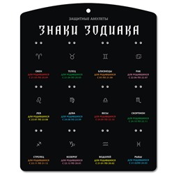STND12-X Стенд без комплекта амулетов Знаки Зодиака