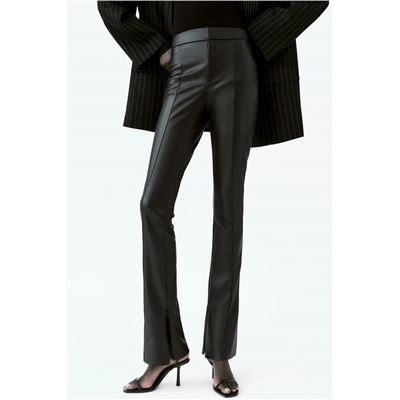 FEW ITEMS LEFT HIGH-WAIST FAUX LEATHER LEGGINGS