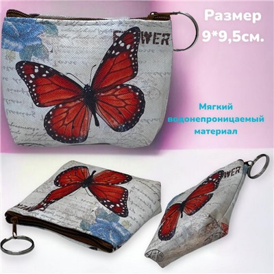 Кошелек мини "Бабочки" Арт 4 модель 3