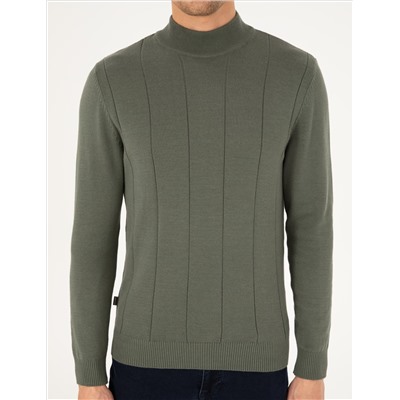 Smoke Slim Fit Half Fisherman Yaka Krietwear Kazakh