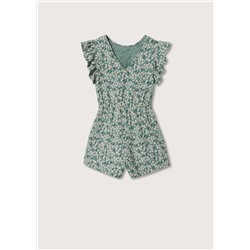 Mono corto flores -  Niña | MANGO OUTLET España