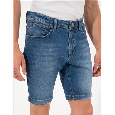 Индиго Slim Fit Jean Shorts