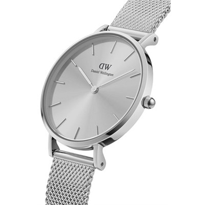 Reloj de cuarzo de acero Unitone - Plateado