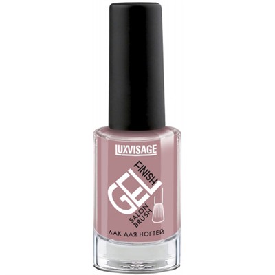 Лак для ногтей LuxVisage Gel finish, тон 37 - Серо-лиловый