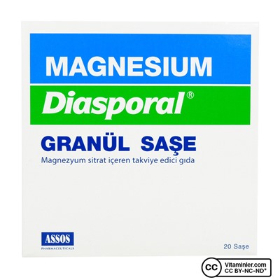 Assos Magnesium Diasporal Гранулы 20 пакетиков