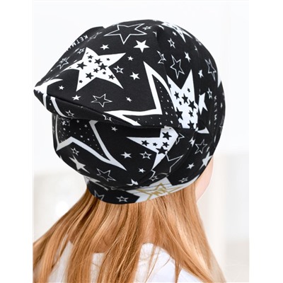 Шапка летняя STAR KM цв.Чёрный