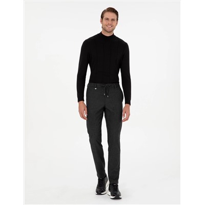 Копченой бывший. Тканевые штаны Slim Fit