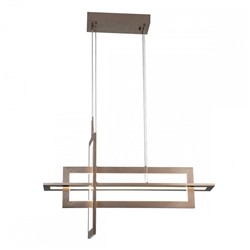 Нарушена упаковка!   Светодиодная люстра с пультом ДУ Indigo Realta 14004/3P Brown