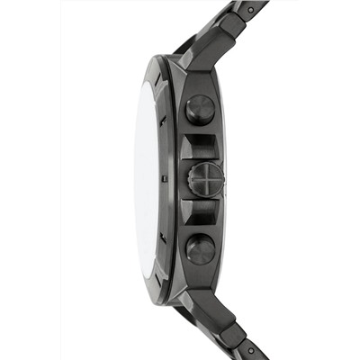 Reloj de cuarzo de acero Privateer - Cronógrafo - Gris oscuro y azul