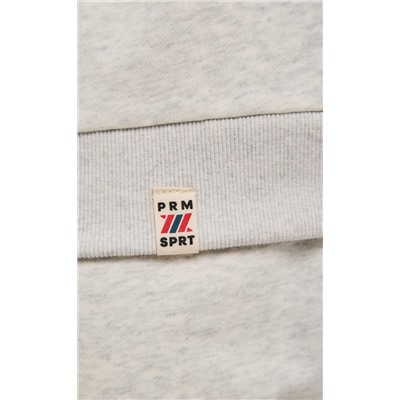 Худи P412-0521 l.grey melange