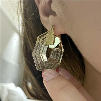 Серьги с английским замком арт. 13 4076 (id 279700)