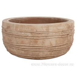 Чаша терракота Nobilis Marco "Anterra Round", D29хH14 см