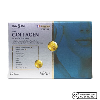 Day2Day The Collagen Beauty Elastin 30 таблеток