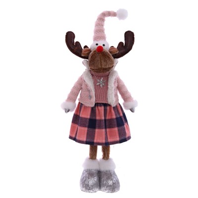 Игрушка набивная "Олень", L26 W17 H76/55 см, 2в.