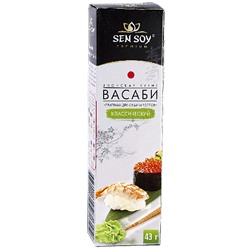 Нарушена упаковка!   Васаби SEN SOY Классический туба 43г х 24 Китай 4607041132750