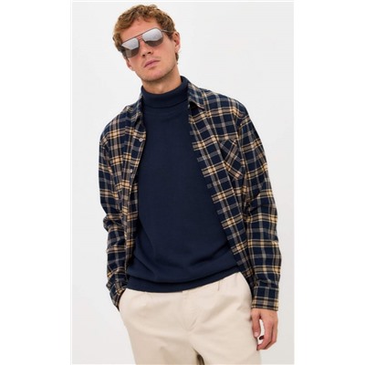 Водолазка F421-1532 d.blue