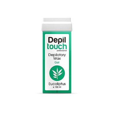 Воск гелевый в картридже Эвкалипт, 100 мл, бренд - Depiltouch Professional