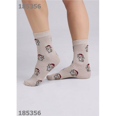 CLEVER Носки жен. НГ хл+эл Д2466