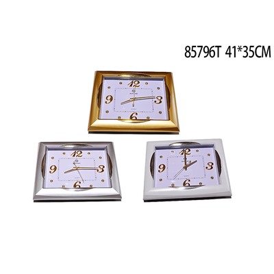 Часы настенные 41х35 см / 85796T /уп 10/ микс