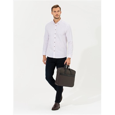 Bordeaux Slim Fit рубашка с длинным рукавом