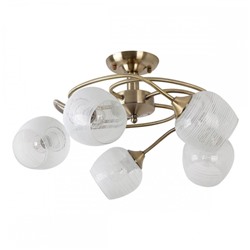 Нарушена упаковка!   Потолочная люстра Escada 1178/5P E27*60W Antique brass OLIVIA