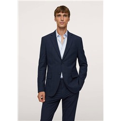 Americana traje slim fit cuadros -  Hombre | MANGO OUTLET España