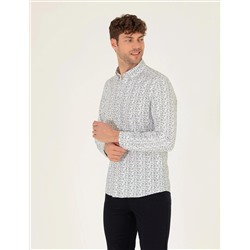 Haki Slim Fit рубашка с длинным рукавом