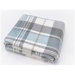 Плед Karven хлопок евро PL 018 COZY LIFE v2/Mint