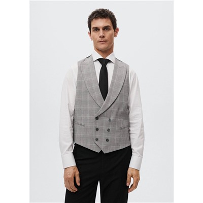 Chaleco solapas vestir -  Hombre | MANGO OUTLET España