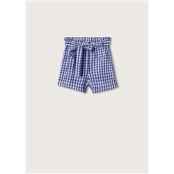 Short cuadros vichy -  Niña | MANGO OUTLET España