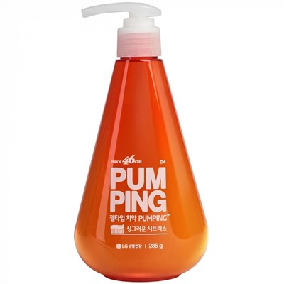 Зубная паста PERIOE Whitening Pumping Цитрус, 285 гр
