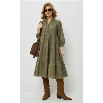 Платье P412-0310 khaki