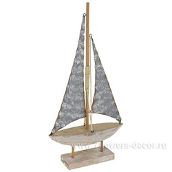 Фигура "Парусник" (дерево), 5х19хН38 см