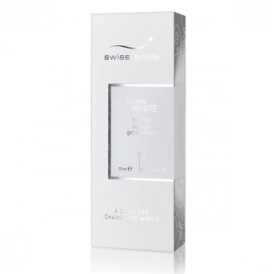 Отбеливающая зубная паста Swiss Smile Snow white, 75 мл