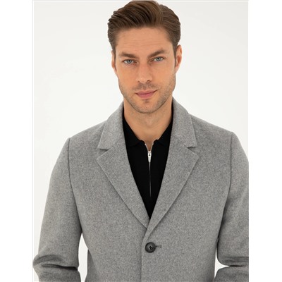 Anthracite Extra Slim Fit Wool Смешанная шерсть