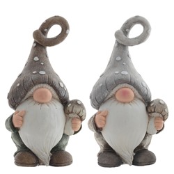 Фигурка декоративная "Гном", L22 W17 H41 см, 2в.