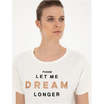 Ecru Comfort Fit T -For