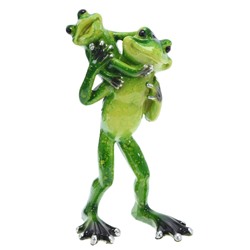 Фигурка декоративная "Лягушки", L6 W5 H12,5 см