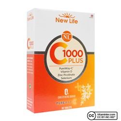 Newlife C-1000 плюс витамин С 30 таблеток
