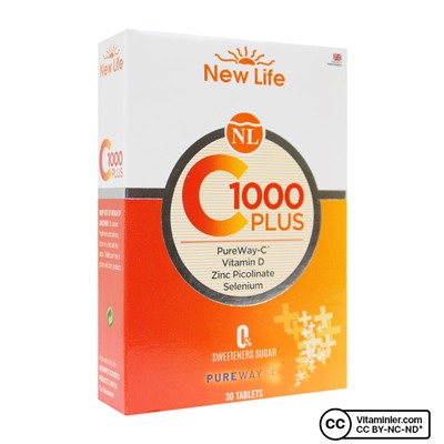 Newlife C-1000 плюс витамин С 30 таблеток