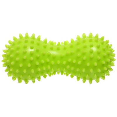 Мяч массажный ONLYTOP, двойной, цвета МИКС