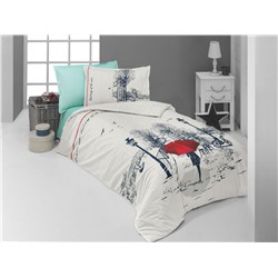 Постельное белье Sarevпоплин евро N218 OLD CITY FANCY v1