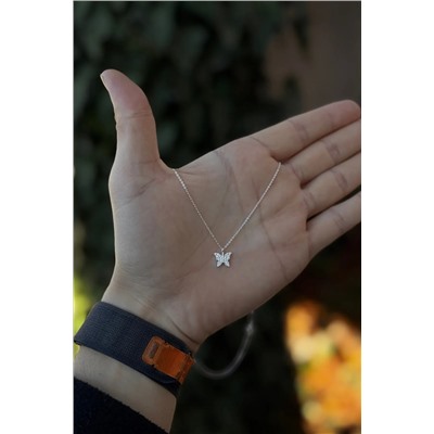 Ожерелье Lucente Jewellery Luxury Series Butterfly с подарочной коробкой с подсветкой, ожерелье Freedom &