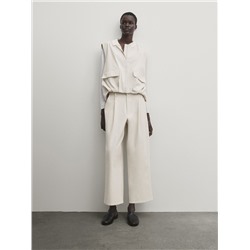 Pantalón wide leg técnico