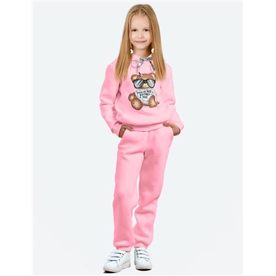 Детский костюм с начёсом KETMIN МИШКА TOY цв.Розовый
