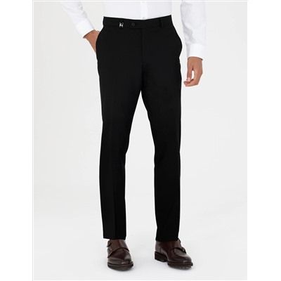 Тканневые брюки Black Slim Fit