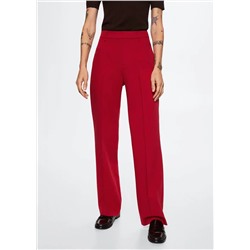 Pantalón recto traje -  Mujer | MANGO OUTLET España
