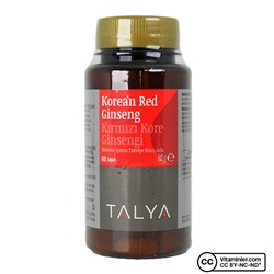 Talya Красный корейский женьшень 60 таблеток